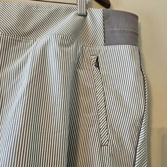 Athleta Brooklyn Tennis Striped Mini Sporty Casual Skort Skirt Plus Size 24. - Picture 9 of 13